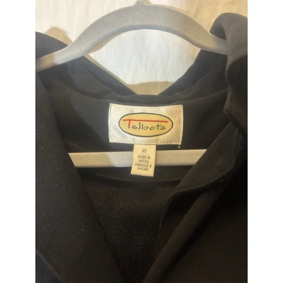 Talbots Long‎ Fully Lined Hooded Trench Coat Size 12 M2 - Picture 3 of 9